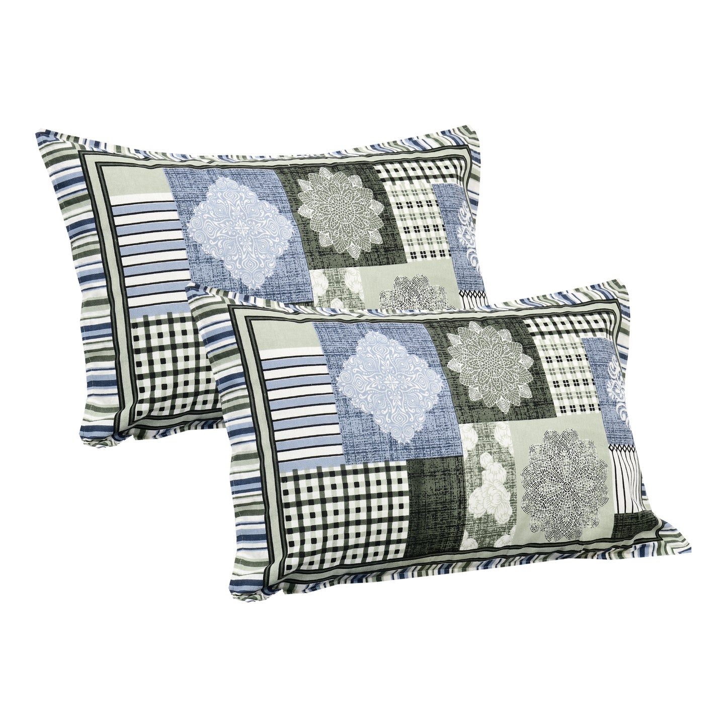 100/108 Aachal Viscose Mix Super King Size Double Bedsheet with 2 Pillow Covers, Elegant & Luxurious Feel - HLB28