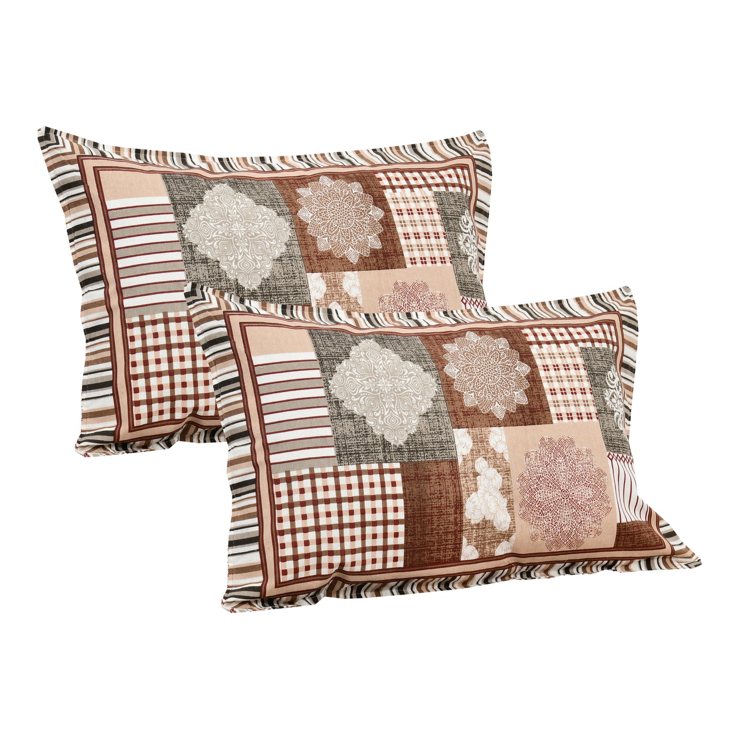 100/108 Aachal Viscose Mix Super King Size Double Bedsheet with 2 Pillow Covers, Elegant & Luxurious Feel - HLB28