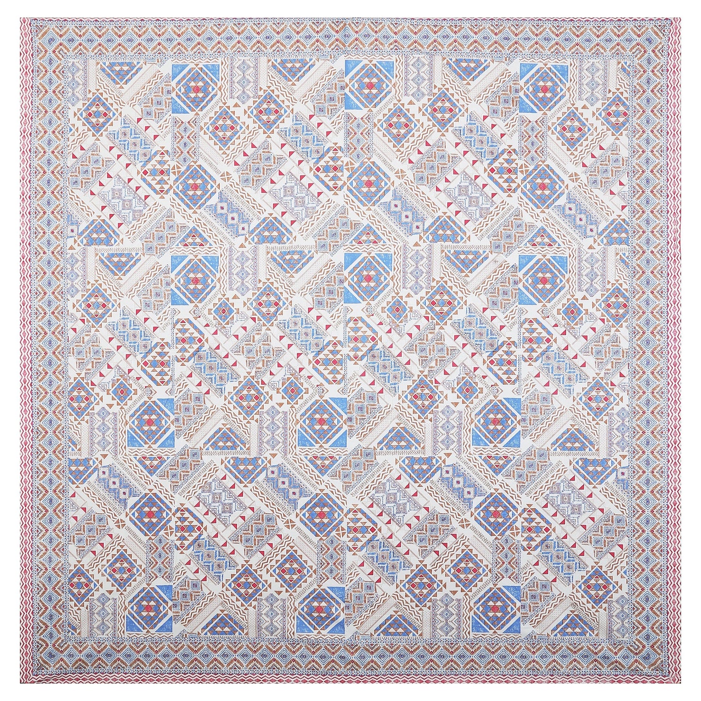 70/100 Artistic Collection 100% Cotton Single Bedsheet with 2 Pillow Covers, Premium Quality & Stylish Look - HLB12