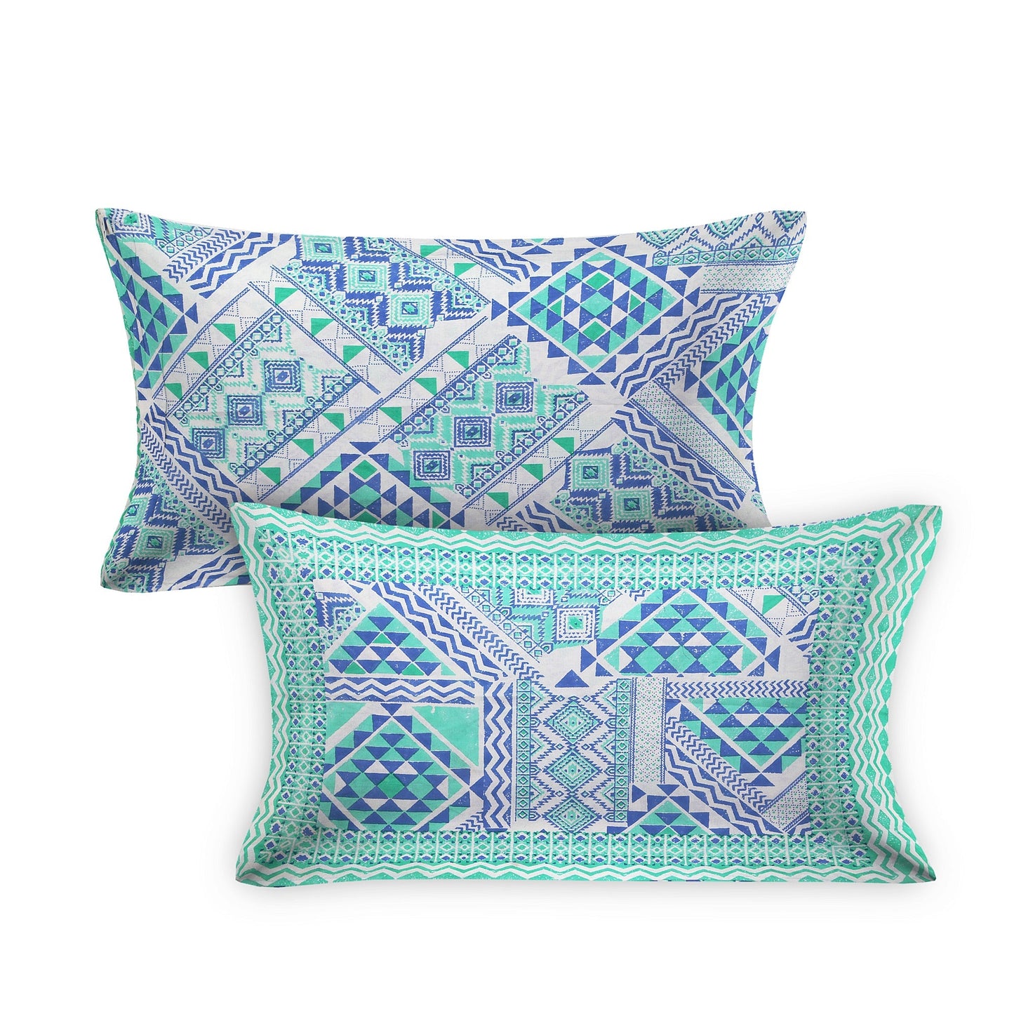 70/100 Artistic Collection 100% Cotton Single Bedsheet with 2 Pillow Covers, Premium Quality & Stylish Look - HLB12