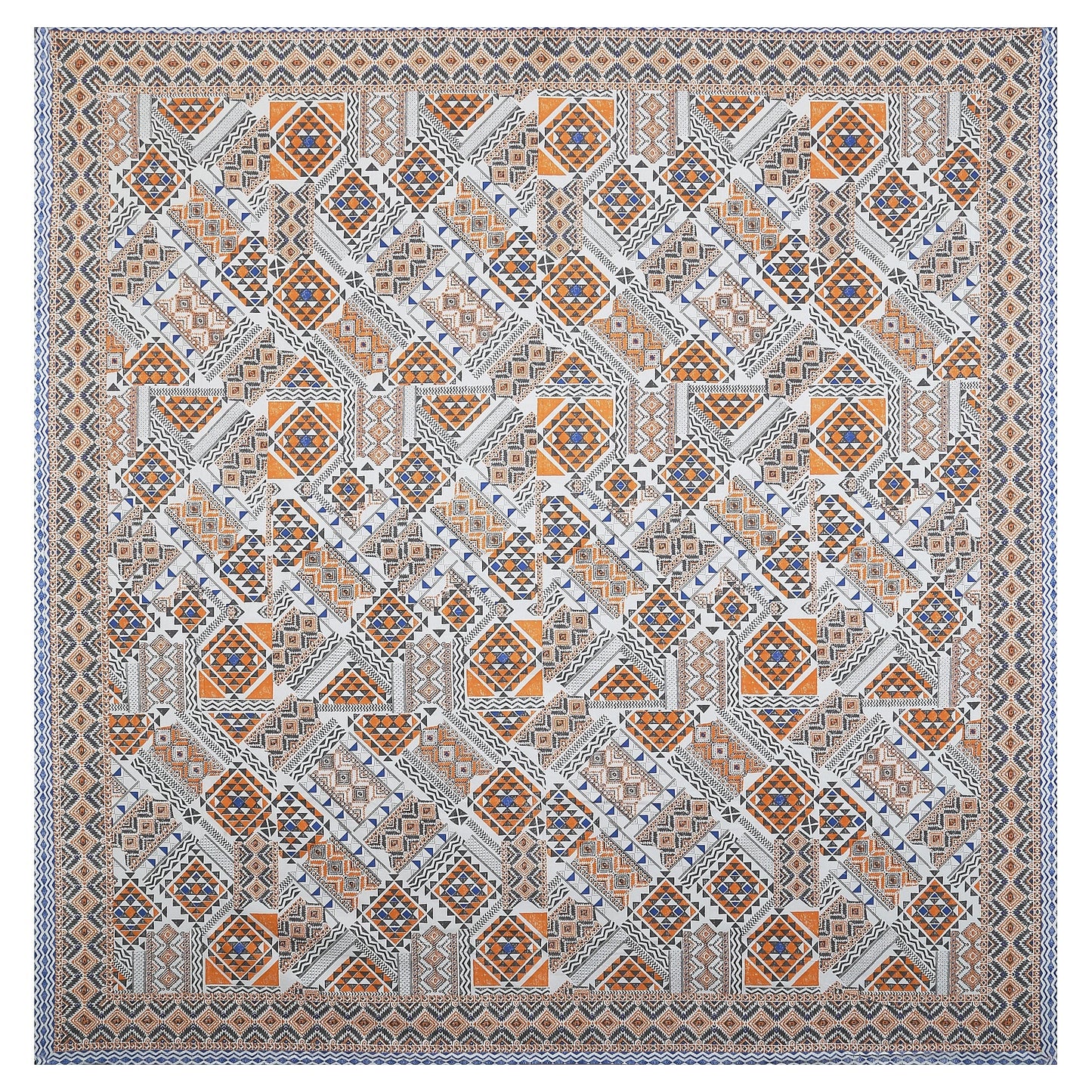 70/100 Artistic Collection 100% Cotton Single Bedsheet with 2 Pillow Covers, Premium Quality & Stylish Look - HLB12