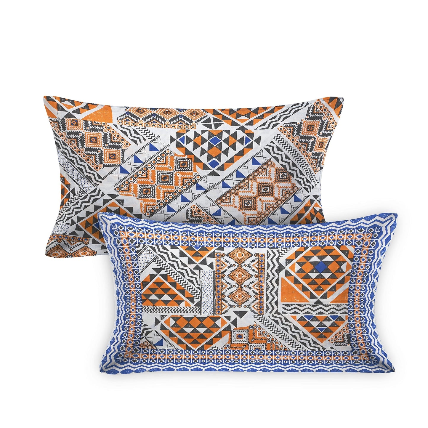 70/100 Artistic Collection 100% Cotton Single Bedsheet with 2 Pillow Covers, Premium Quality & Stylish Look - HLB12