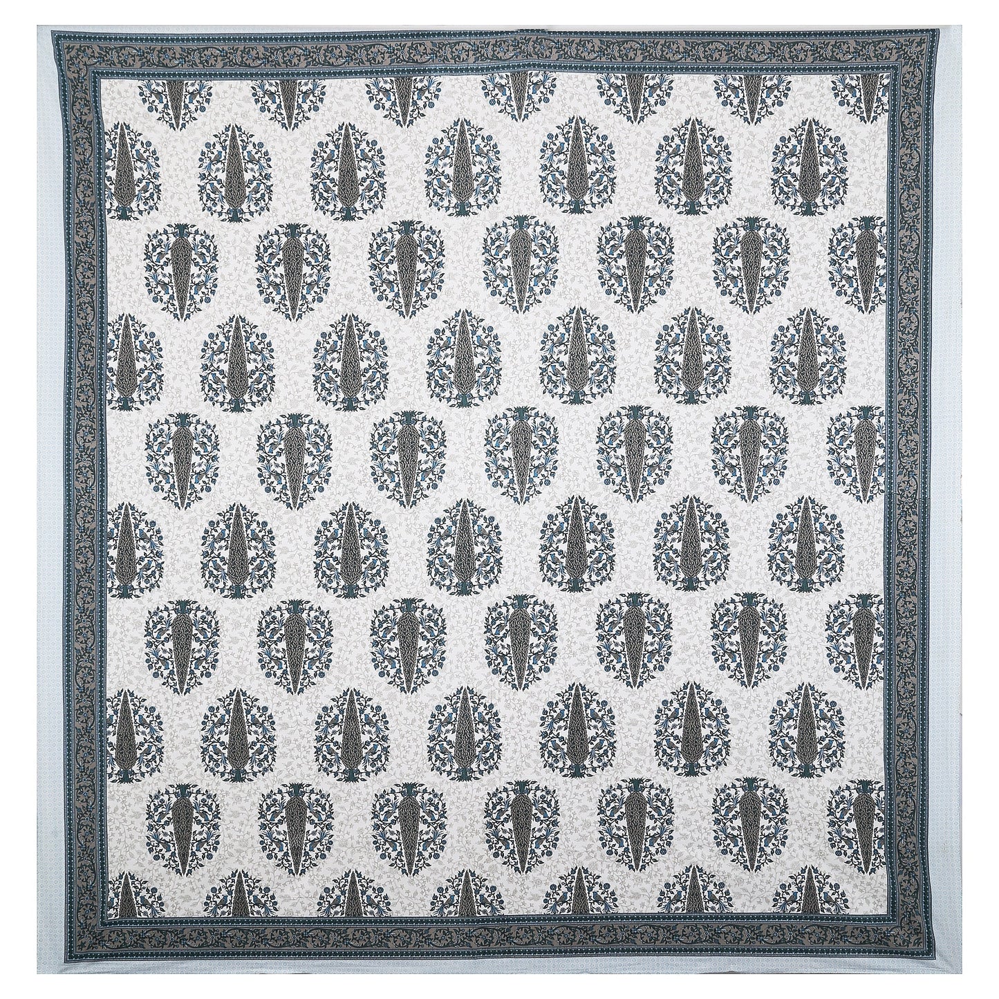 70/100 Artistic Collection 100% Cotton Single Bedsheet with 2 Pillow Covers, Premium Quality & Stylish Look - HLB12