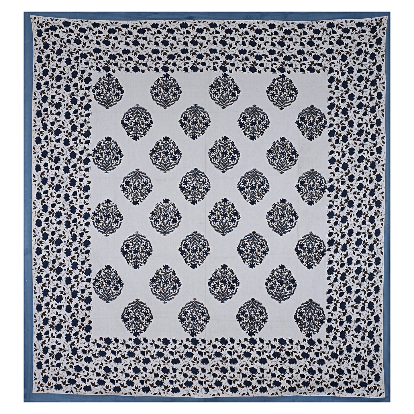 89'' ECO Viscose Mix Queen Size Double Bedsheet with 2 Pillow Covers, Breathable, Wrinkle-Free & Ultra-Soft Fabric - HLB01
