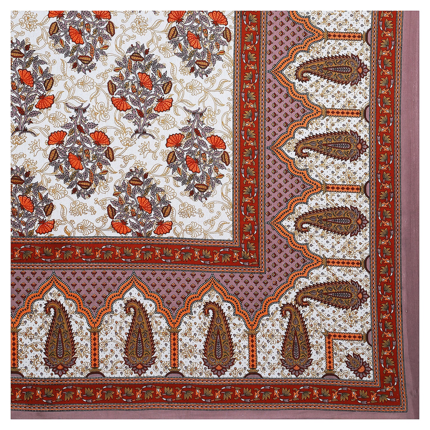 89'' ECO Viscose Mix Queen Size Double Bedsheet with 2 Pillow Covers, Breathable, Wrinkle-Free & Ultra-Soft Fabric - HLB01