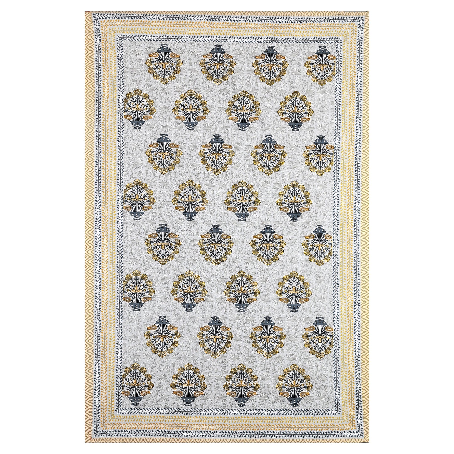 63" Forever 100% Cotton Single Bedsheet with 1 Pillow Cover, Cozy & Breathable Fabric - HLB05