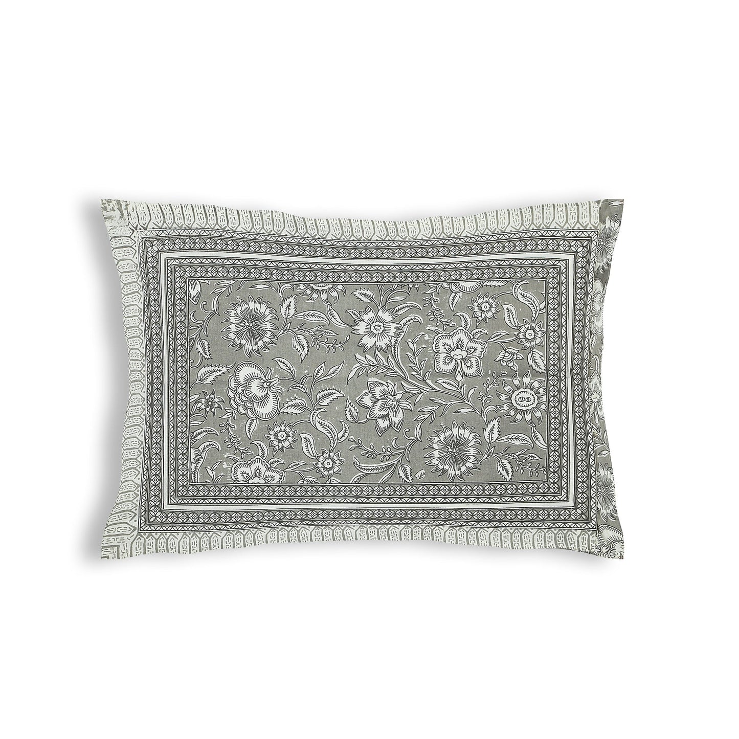 63" Forever 100% Cotton Single Bedsheet with 1 Pillow Cover, Cozy & Breathable Fabric - HLB05