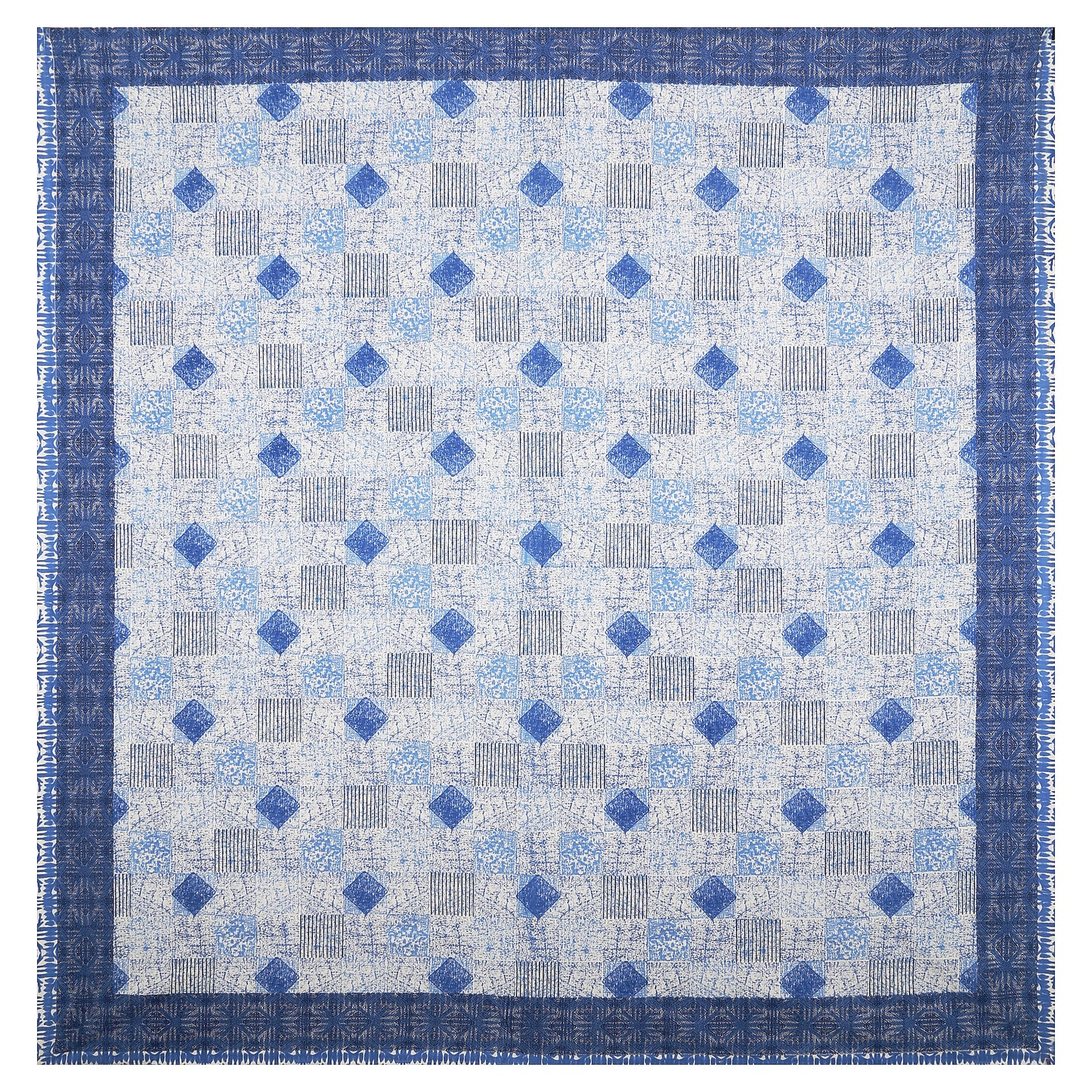 90/108 Fortune 100% Cotton Standard King Size Double Bedsheet with 2 Pillow Covers, Premium Comfort & Smooth Texture - HLB09