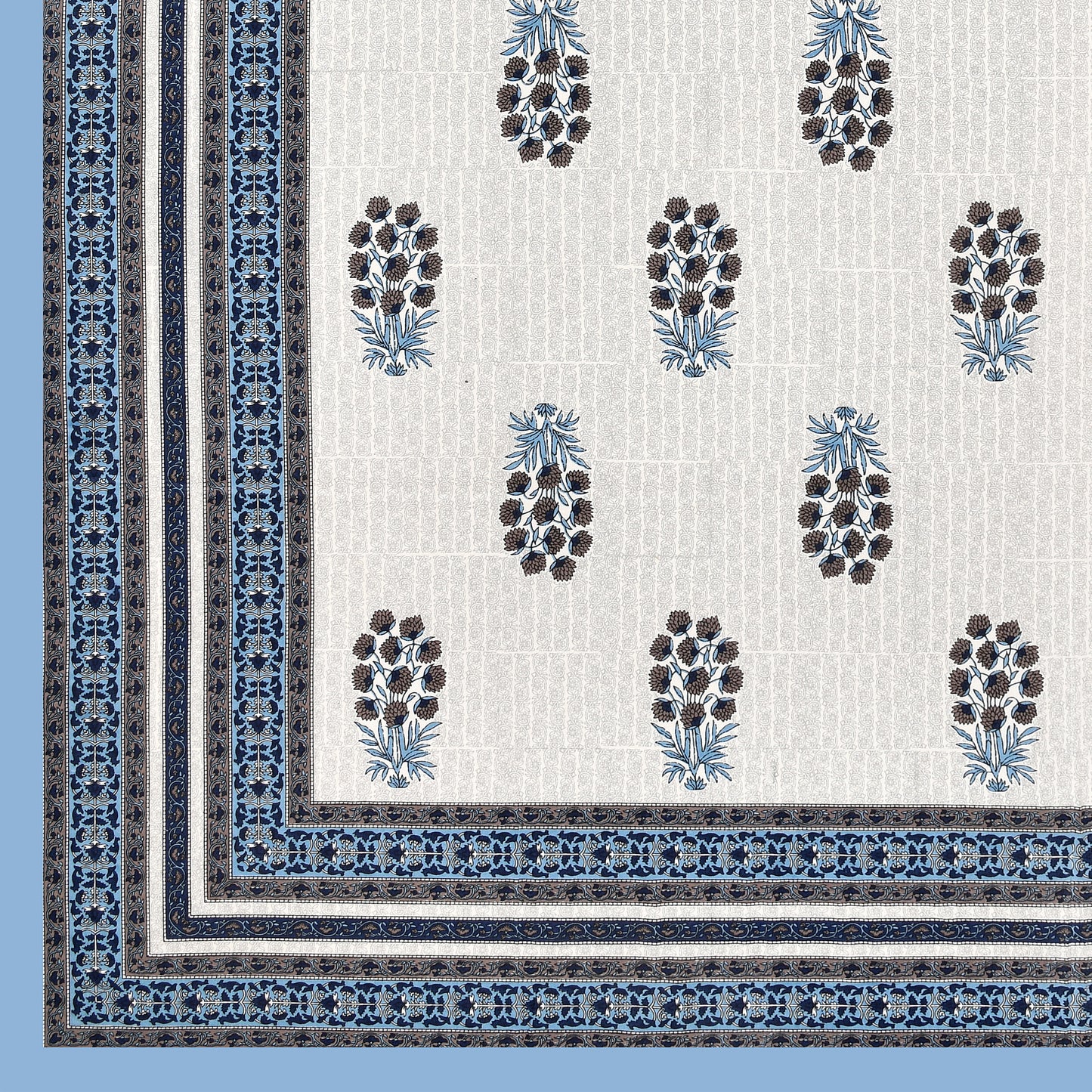 100/108 Magnet Viscose Mix Super King Size Double Bedsheet with 2 Pillow Covers, High Durability & Cozy Feel - HLB34