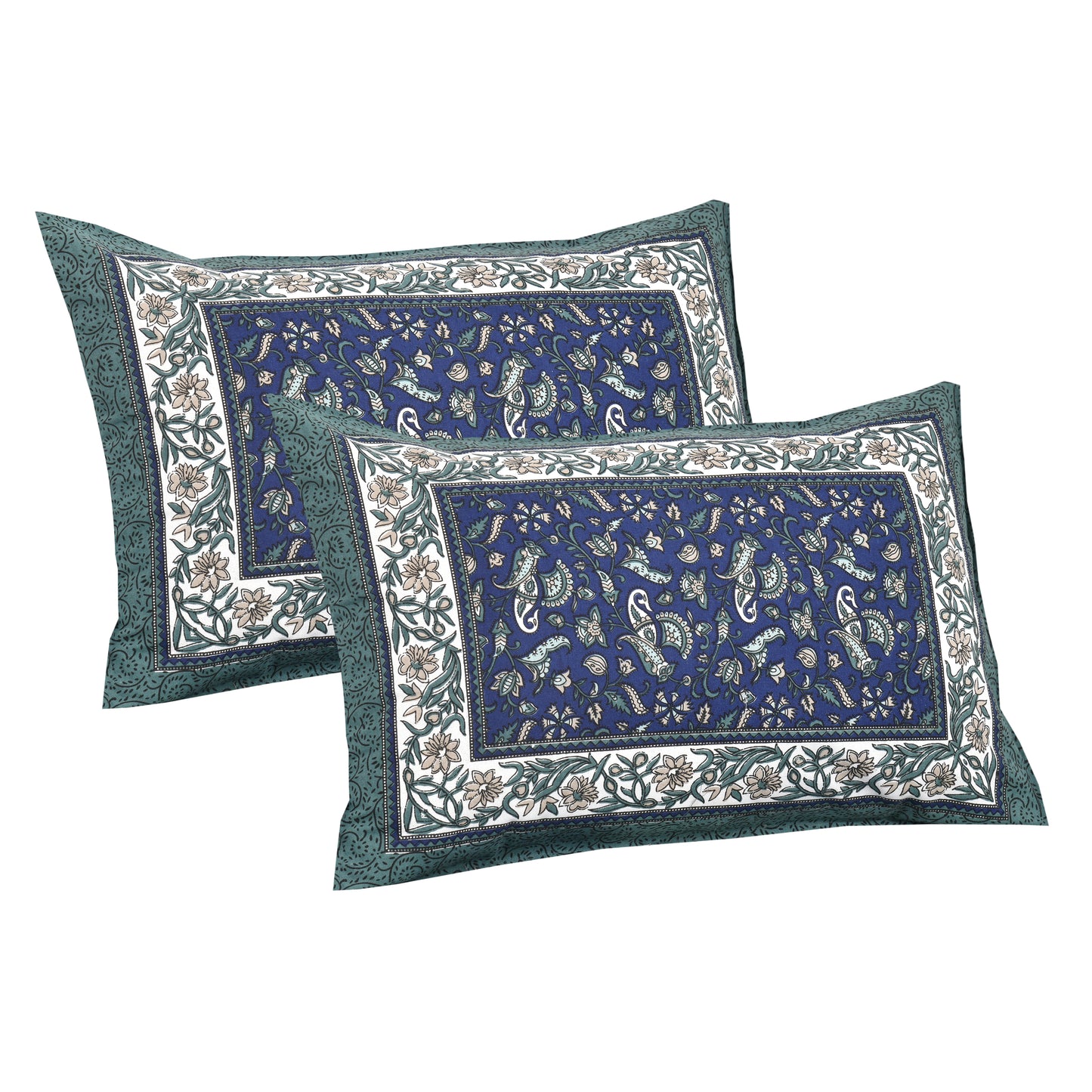 95/108 Mira Viscose Mix Large King Size Double Bedsheet with 2 Pillow Covers, Soft & Wrinkle-Resistant Fabric - HLB13