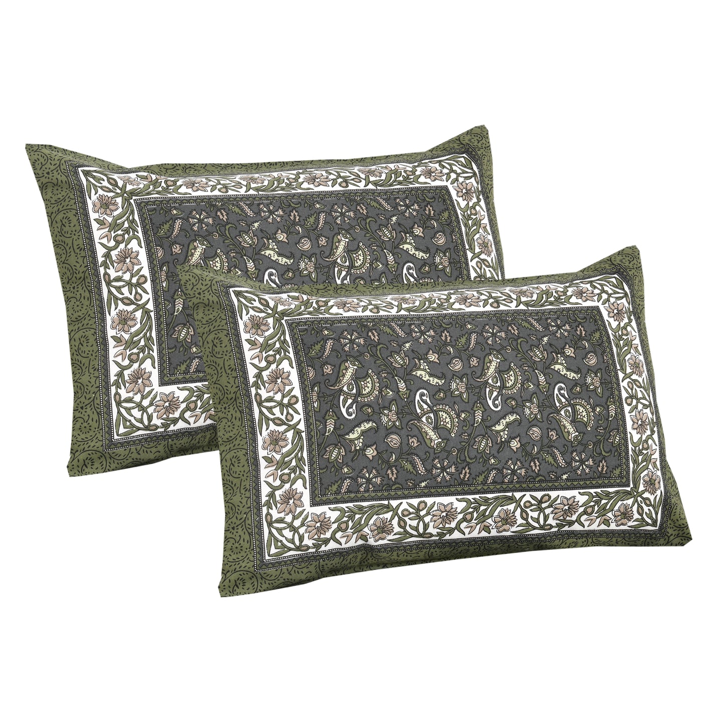 95/108 Mira Viscose Mix Large King Size Double Bedsheet with 2 Pillow Covers, Soft & Wrinkle-Resistant Fabric - HLB13