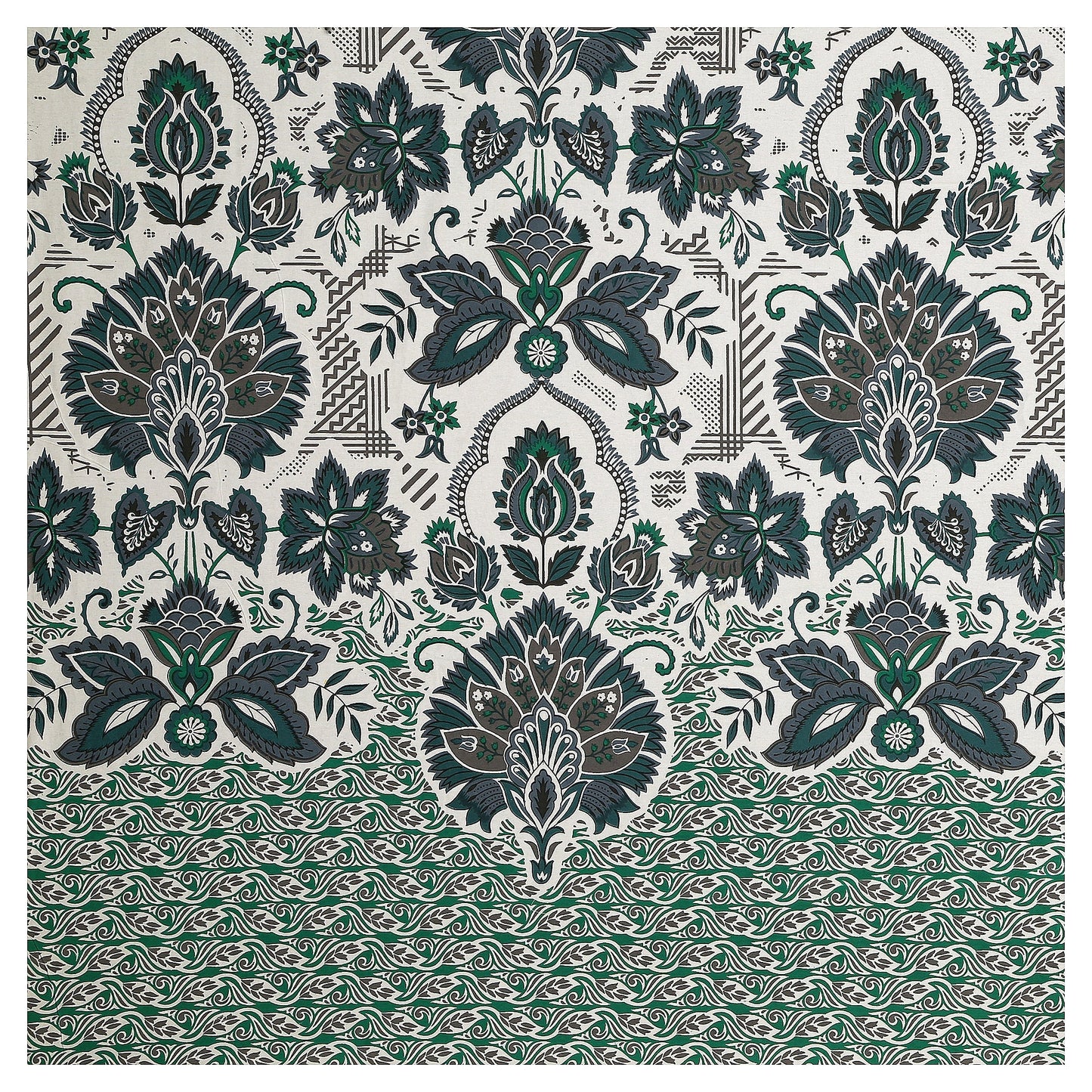 108/108 Rajwadi Viscose Mix Jumbo Size Double Bedsheet with 2 Pillow Covers, Rich Look & Vibrant Design - HLB61