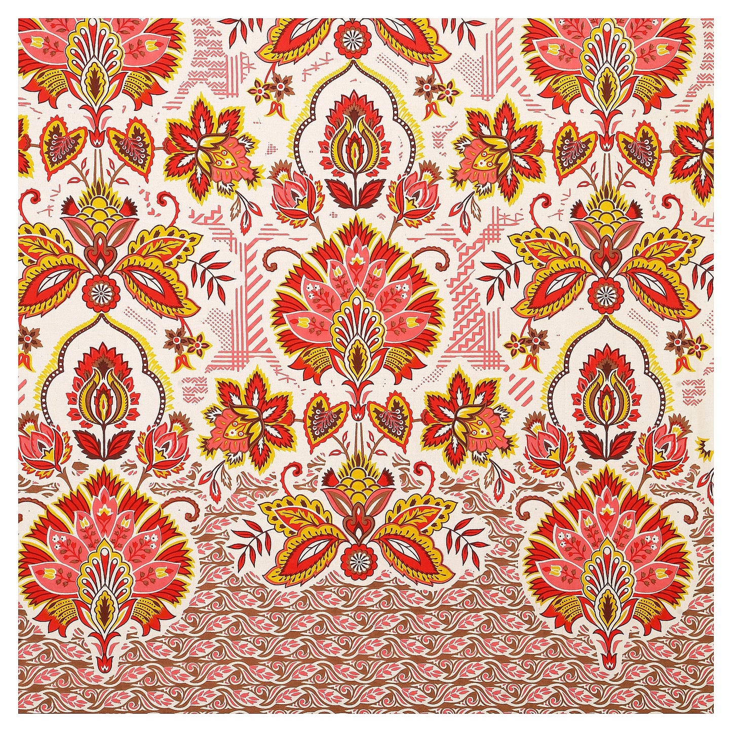 108/108 Rajwadi Viscose Mix Jumbo Size Double Bedsheet with 2 Pillow Covers, Rich Look & Vibrant Design - HLB61