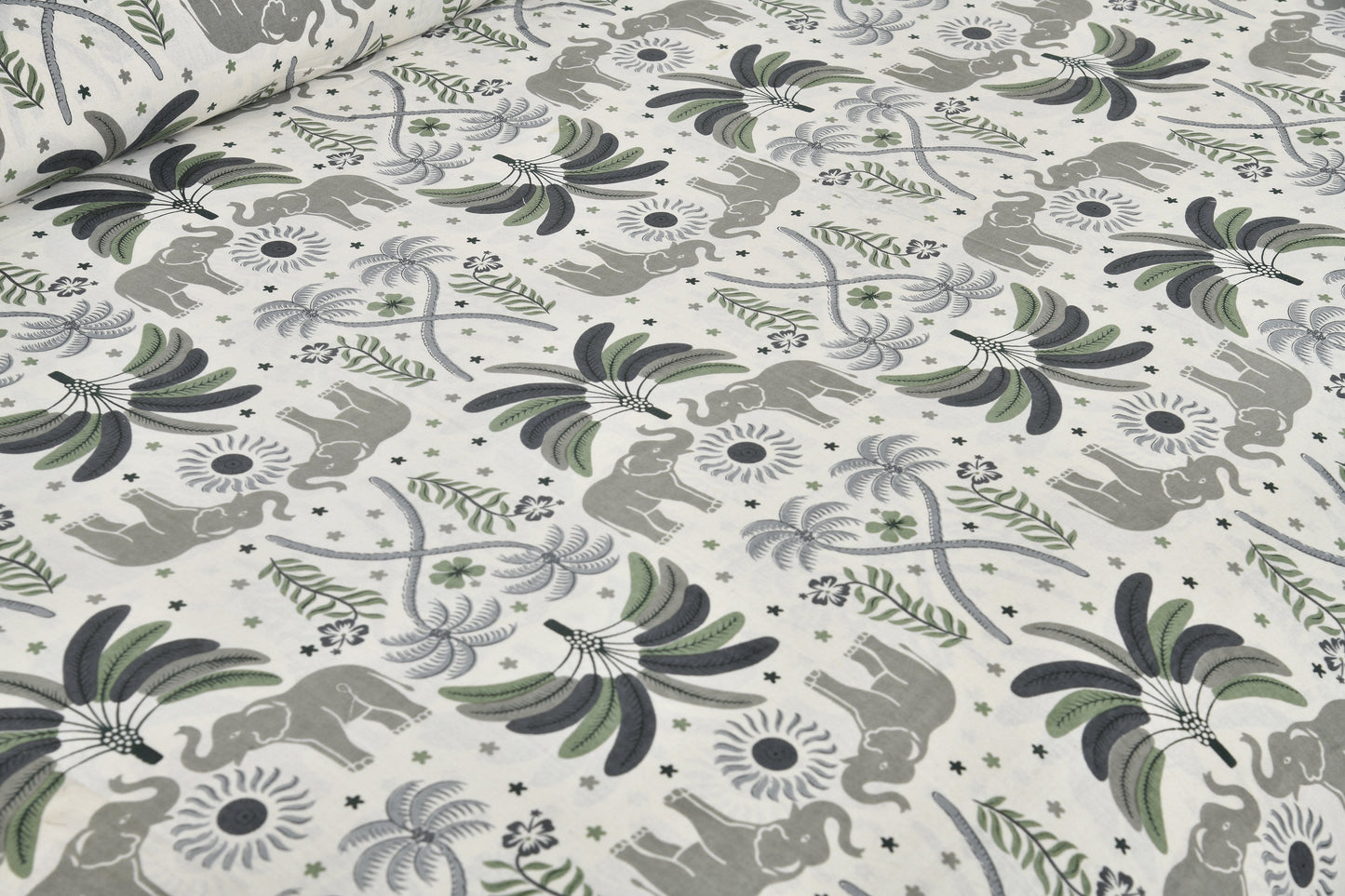 108/108 Rudraksh Viscose Mix Jumbo Size Double Bedsheet with 2 Pillow Covers, Luxurious & Soft Feel - HLB57