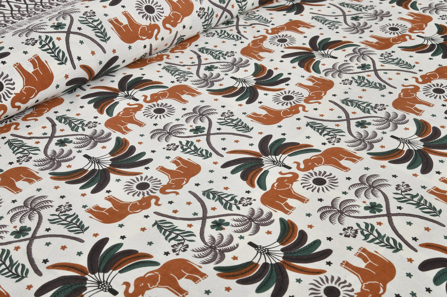 108/108 Rudraksh Viscose Mix Jumbo Size Double Bedsheet with 2 Pillow Covers, Luxurious & Soft Feel - HLB57