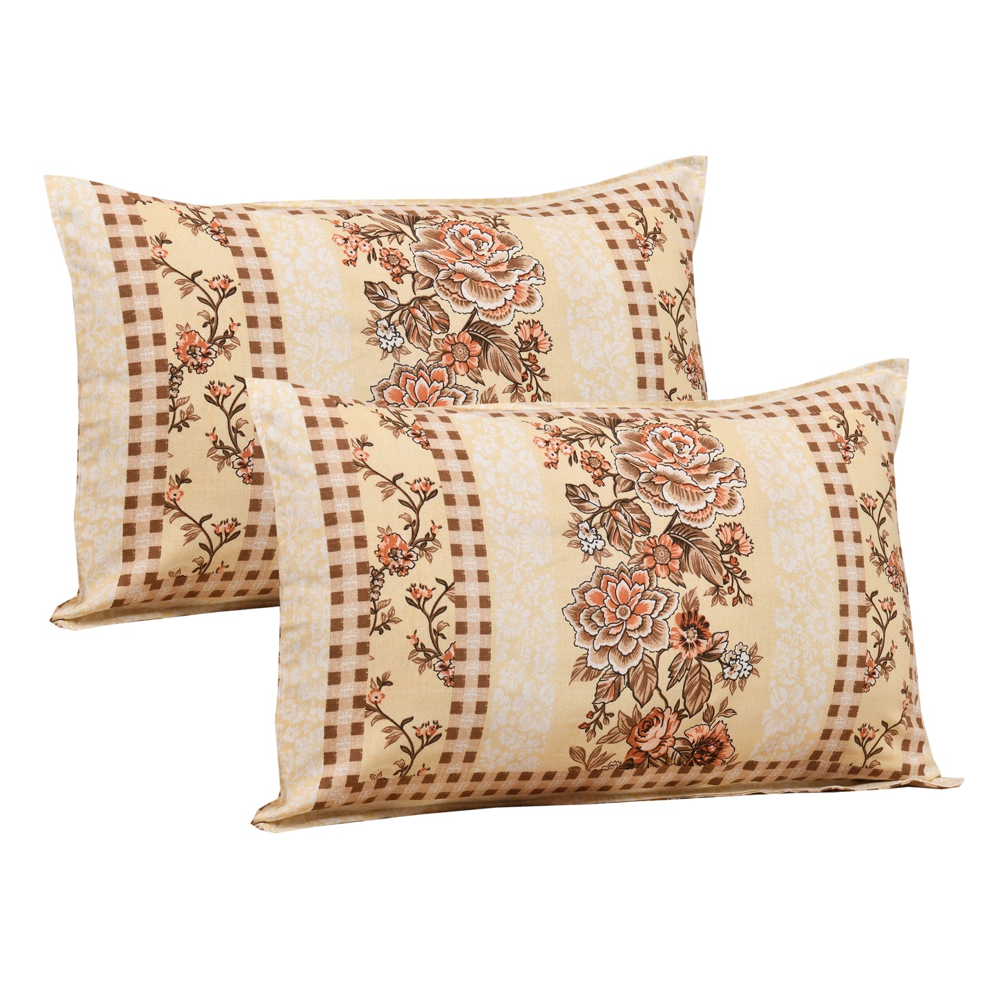 100/108 Spain Viscose Mix Super King Size Double Bedsheet with 2 Pillow Covers, Breathable & Comfortable - HLB30