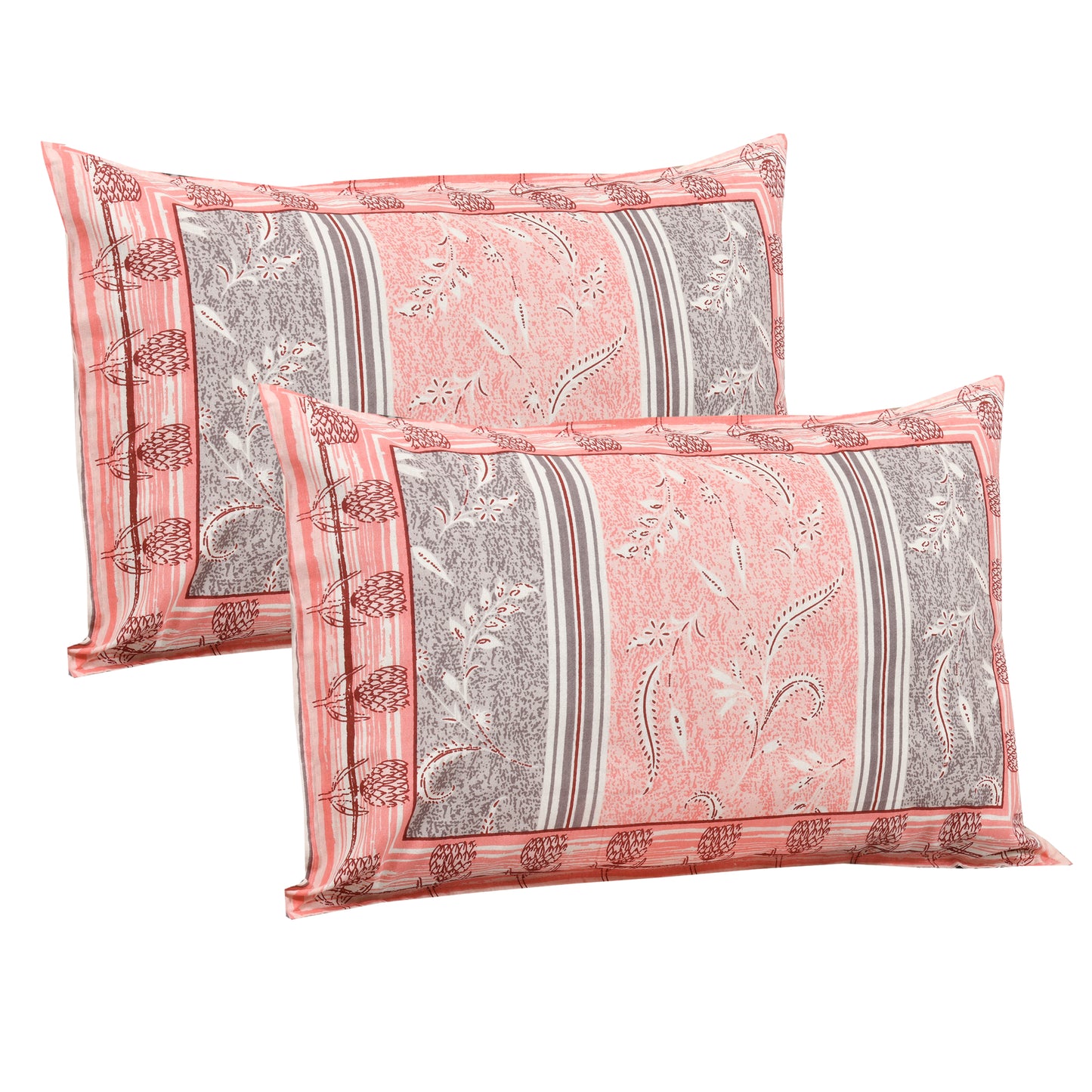 100/108 Spain Viscose Mix Super King Size Double Bedsheet with 2 Pillow Covers, Breathable & Comfortable - HLB30