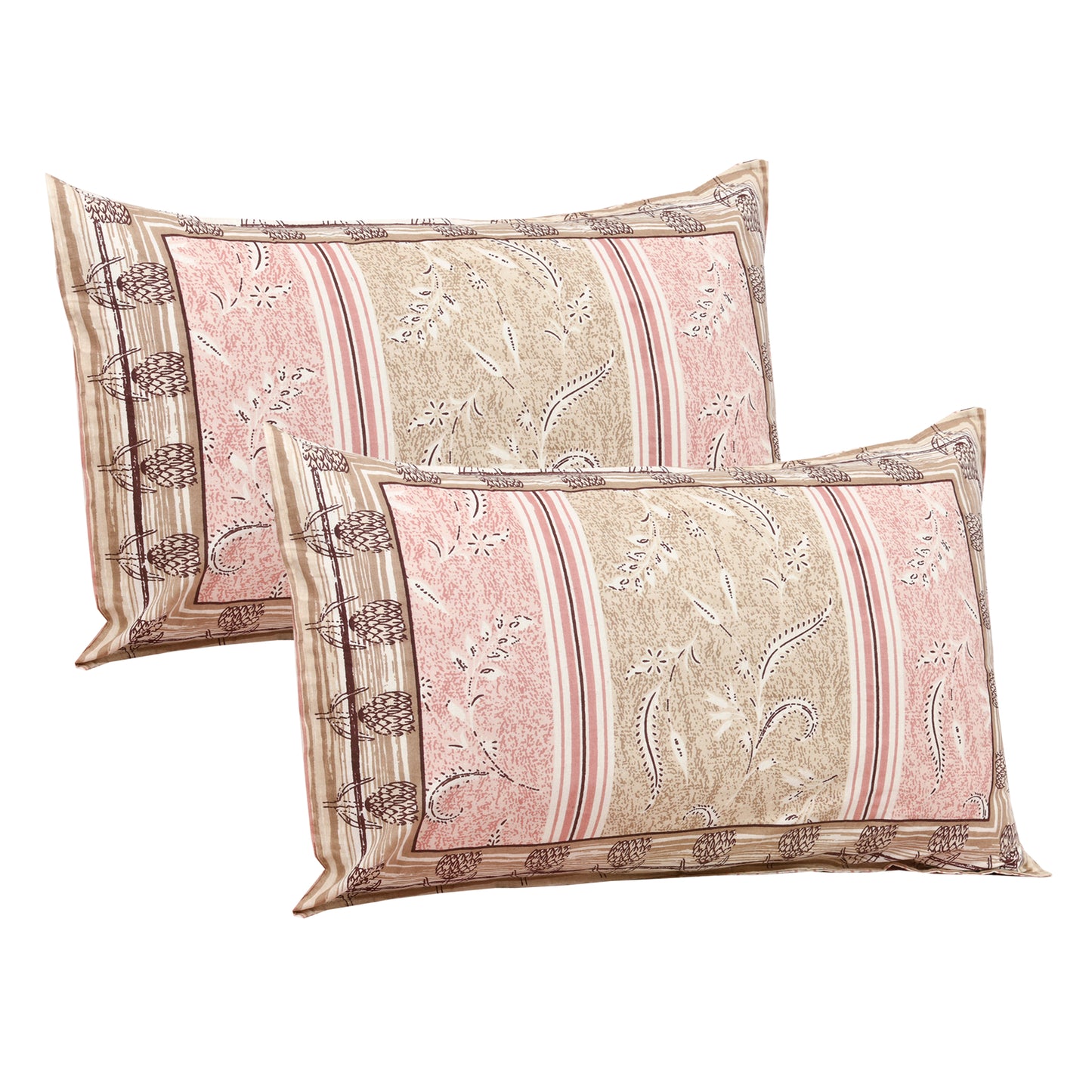 100/108 Spain Viscose Mix Super King Size Double Bedsheet with 2 Pillow Covers, Breathable & Comfortable - HLB30