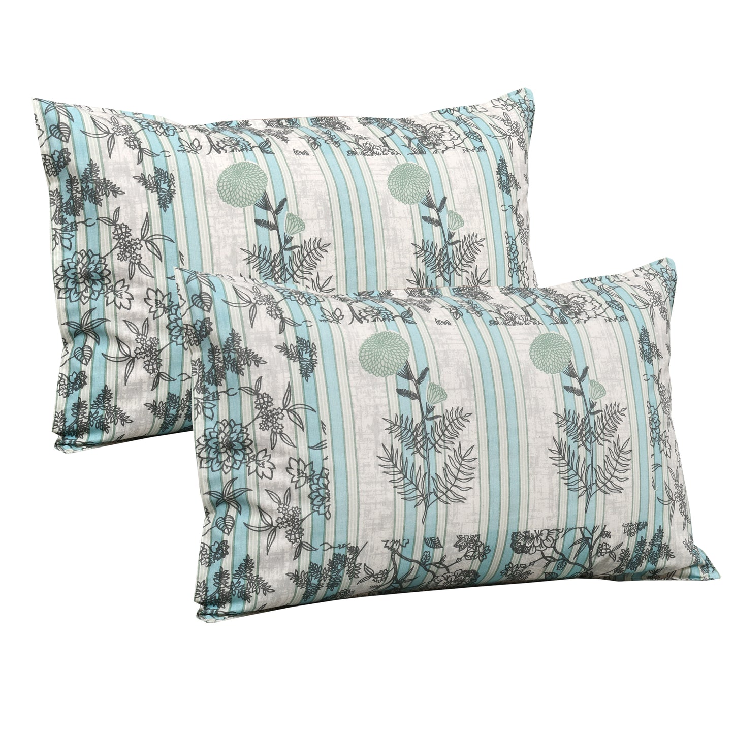 100/108 Spain Viscose Mix Super King Size Double Bedsheet with 2 Pillow Covers, Breathable & Comfortable - HLB30