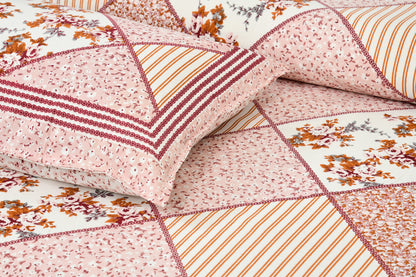 100/108 Aachal Viscose Mix Super King Size Double Bedsheet with 2 Pillow Covers, Elegant & Luxurious Feel - HLB28