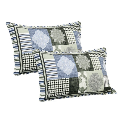 100/108 Aachal Viscose Mix Super King Size Double Bedsheet with 2 Pillow Covers, Elegant & Luxurious Feel - HLB28