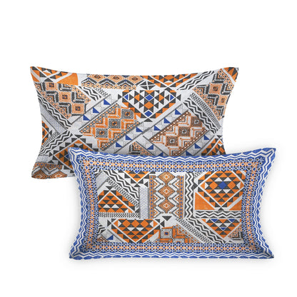 70/100 Artistic Collection 100% Cotton Single Bedsheet with 2 Pillow Covers, Premium Quality & Stylish Look - HLB12