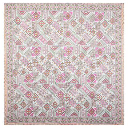 70/100 Artistic Collection 100% Cotton Single Bedsheet with 2 Pillow Covers, Premium Quality & Stylish Look - HLB12