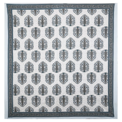 70/100 Artistic Collection 100% Cotton Single Bedsheet with 2 Pillow Covers, Premium Quality & Stylish Look - HLB12