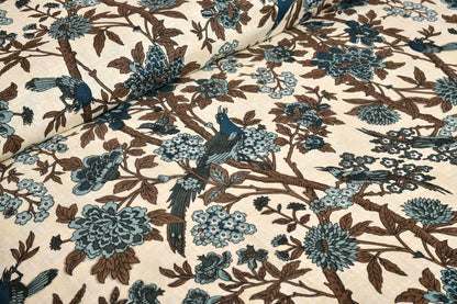 108/108 Darbar Viscose Mix Jumbo Size Double Bedsheet with 2 Pillow Covers, Traditional Design & Cozy Comfort - HLB58