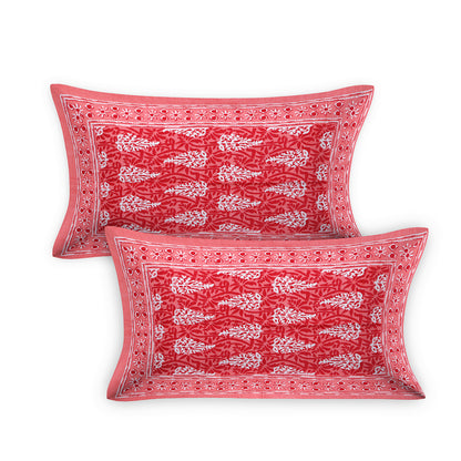 89'' ECO Viscose Mix Queen Size Double Bedsheet with 2 Pillow Covers, Breathable, Wrinkle-Free & Ultra-Soft Fabric - HLB01