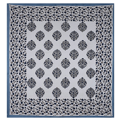 89'' ECO Viscose Mix Queen Size Double Bedsheet with 2 Pillow Covers, Breathable, Wrinkle-Free & Ultra-Soft Fabric - HLB01