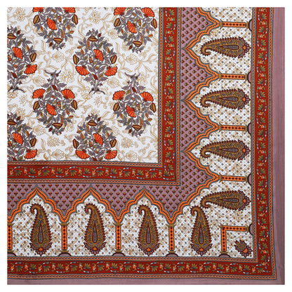 89'' ECO Viscose Mix Queen Size Double Bedsheet with 2 Pillow Covers, Breathable, Wrinkle-Free & Ultra-Soft Fabric - HLB01