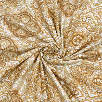 95/108 Eklavya 100% Cotton Large King Size Double Bedsheet with 2 Pillow Covers, Super Soft & High Durability - HLB19
