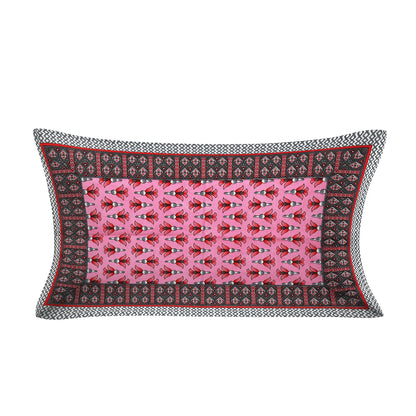 63" Forever 100% Cotton Single Bedsheet with 1 Pillow Cover, Cozy & Breathable Fabric - HLB05