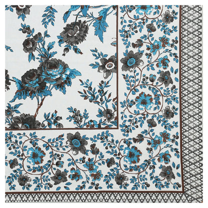63" Forever 100% Cotton Single Bedsheet with 1 Pillow Cover, Cozy & Breathable Fabric - HLB05