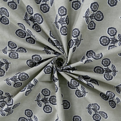 90/108 Fortune 100% Cotton Standard King Size Double Bedsheet with 2 Pillow Covers, Premium Comfort & Smooth Texture - HLB09