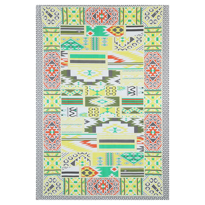 63" Geometrical 100% Cotton Single Bedsheet with 1 Pillow Cover, Stylish & Comfortable - HLB07