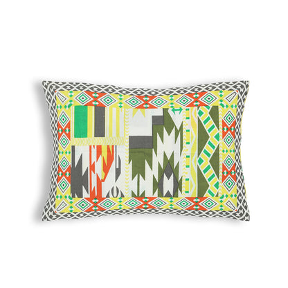 63" Geometrical 100% Cotton Single Bedsheet with 1 Pillow Cover, Stylish & Comfortable - HLB07
