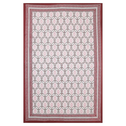 63" Geometrical 100% Cotton Single Bedsheet with 1 Pillow Cover, Stylish & Comfortable - HLB07