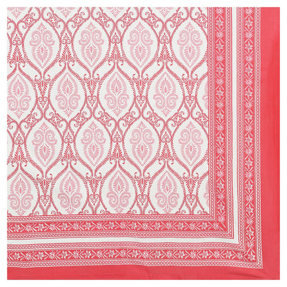 63" Geometrical 100% Cotton Single Bedsheet with 1 Pillow Cover, Stylish & Comfortable - HLB07