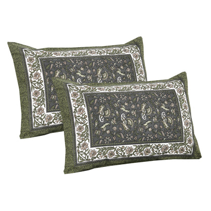 95/108 Mira Viscose Mix Large King Size Double Bedsheet with 2 Pillow Covers, Soft & Wrinkle-Resistant Fabric - HLB13