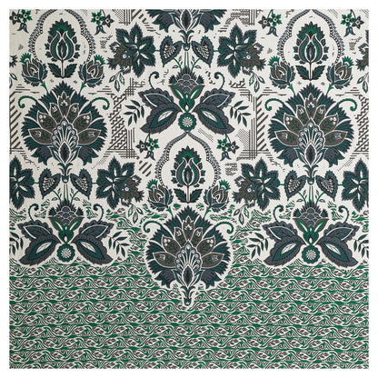 108/108 Rajwadi Viscose Mix Jumbo Size Double Bedsheet with 2 Pillow Covers, Rich Look & Vibrant Design - HLB61