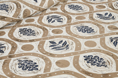 108/108 Rudraksh Viscose Mix Jumbo Size Double Bedsheet with 2 Pillow Covers, Luxurious & Soft Feel - HLB57