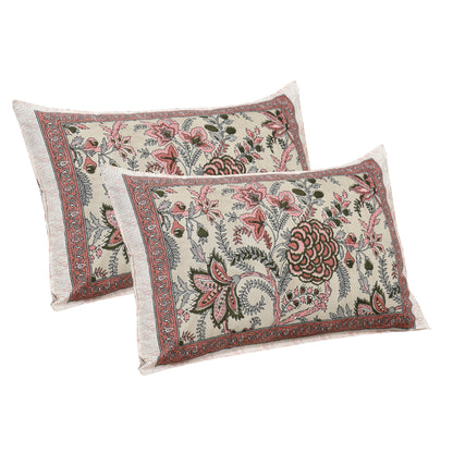 100/108 Satrangi Viscose Mix Super King Size Double Bedsheet with 2 Pillow Covers, Ultra-Soft & Vibrant Design - HLB26