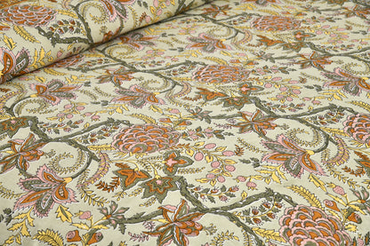 100/108 Satrangi Viscose Mix Super King Size Double Bedsheet with 2 Pillow Covers, Ultra-Soft & Vibrant Design - HLB26