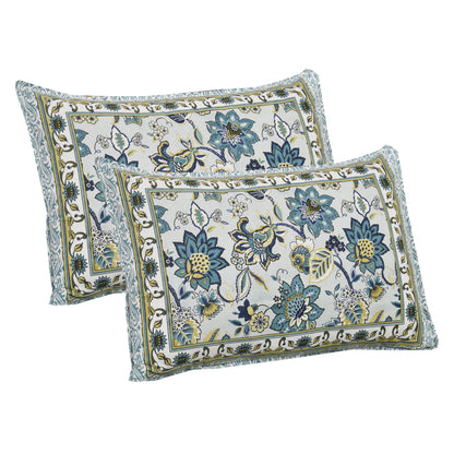 100/108 Satrangi Viscose Mix Super King Size Double Bedsheet with 2 Pillow Covers, Ultra-Soft & Vibrant Design - HLB26