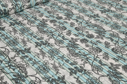 100/108 Spain Viscose Mix Super King Size Double Bedsheet with 2 Pillow Covers, Breathable & Comfortable - HLB30