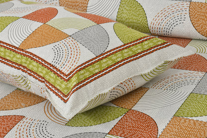 100/108 Sui Dhaga Viscose Mix Super King Size Double Bedsheet with 2 Pillow Covers, Smooth Texture & Long-Lasting Comfort - HLB25
