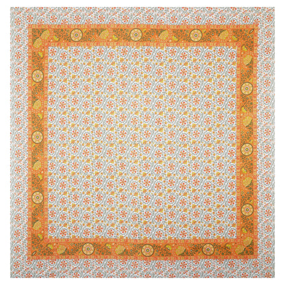 108/108 Suzani Print 100% Cotton Jumbo Size Double Bedsheet with 2 Pillow Covers, Stunning Handcrafted Look - HLB73